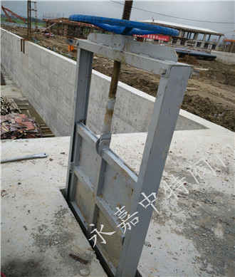  渠道闸门应用现场 