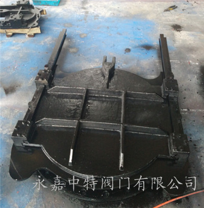 铸铁镶铜圆闸门实物图片