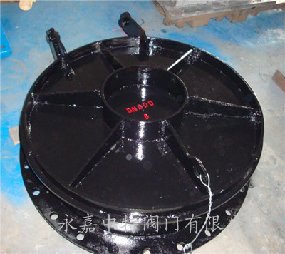 大口径防洪泄水阀实物图片