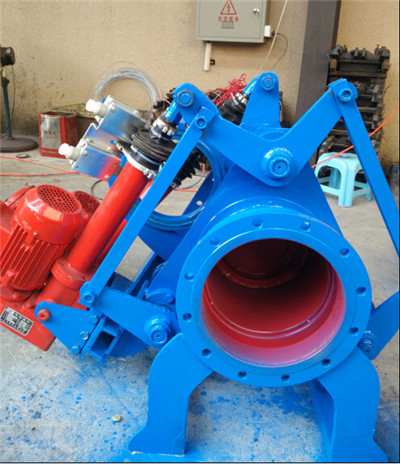 电动盲板阀实物图片