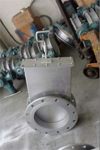 圆形插板阀实物图片