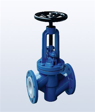  J41F46衬氟截止阀 