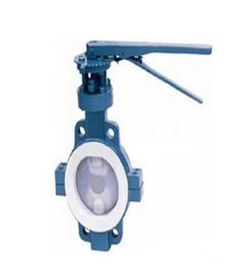  D71F46对夹衬氟蝶阀 