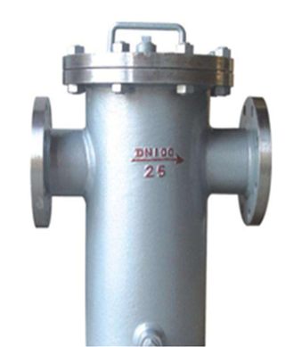  不锈钢直通篮式过滤器 