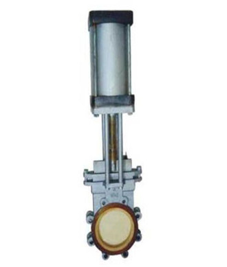  气动陶瓷刀型闸阀PZ673TC 