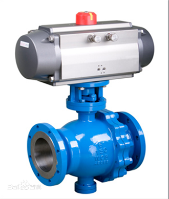  气动卸灰喷煤粉球阀 