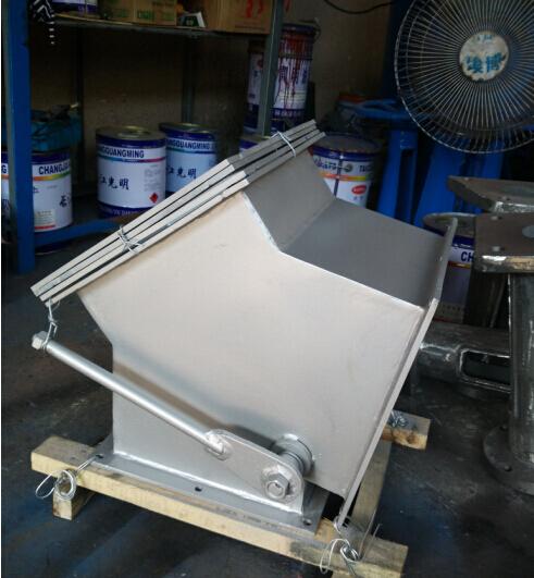 手动不锈钢三通分料阀