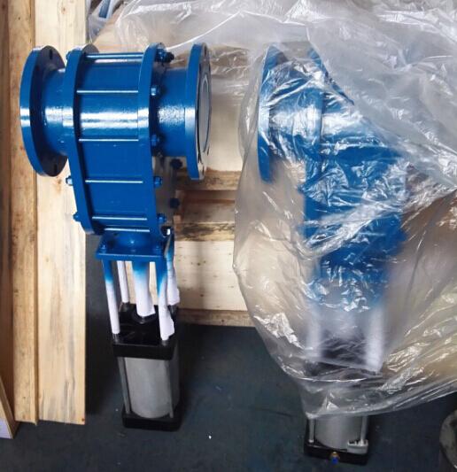 气动陶瓷双闸板闸阀