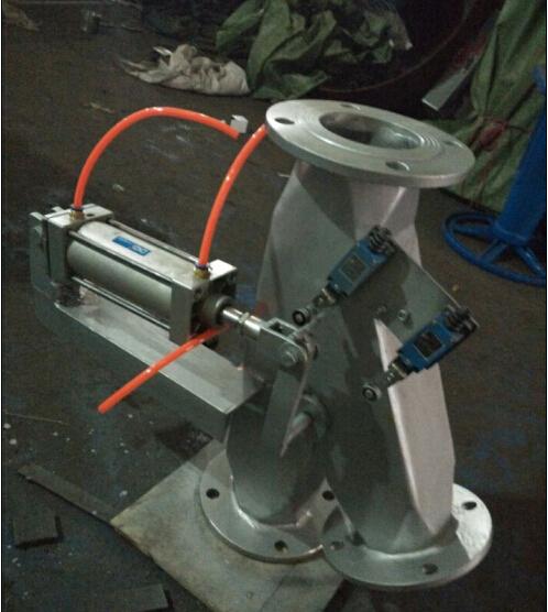 气动三通分料阀