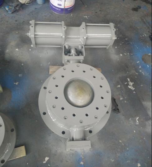 气动充气式圆顶阀