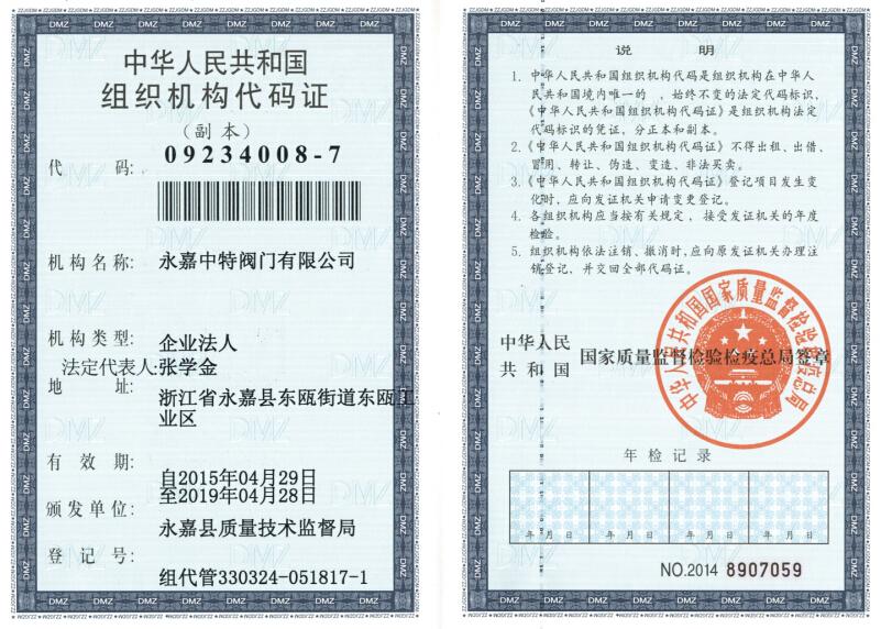 中特永盈彩票概况代码证