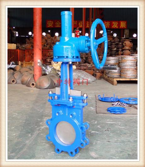 凸耳（梅花形）涡轮刀型闸阀