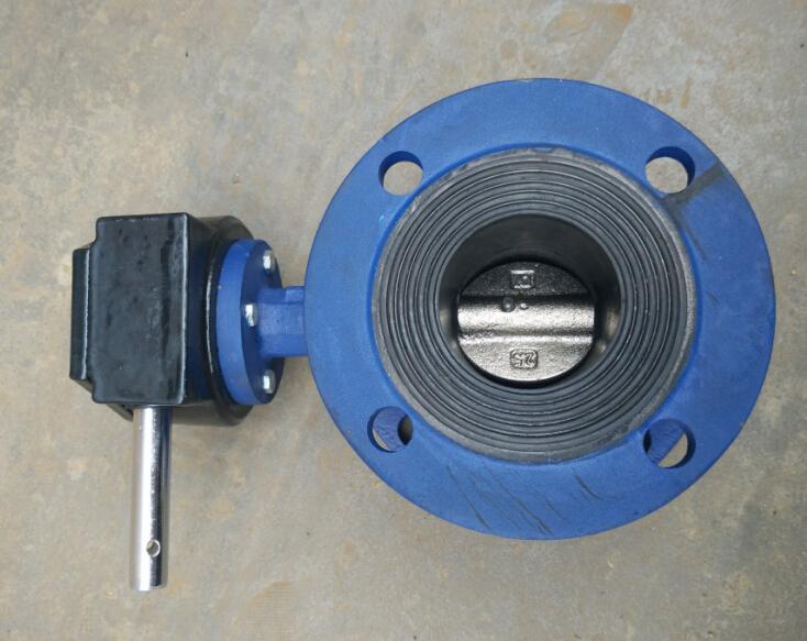 法兰软密封蝶阀