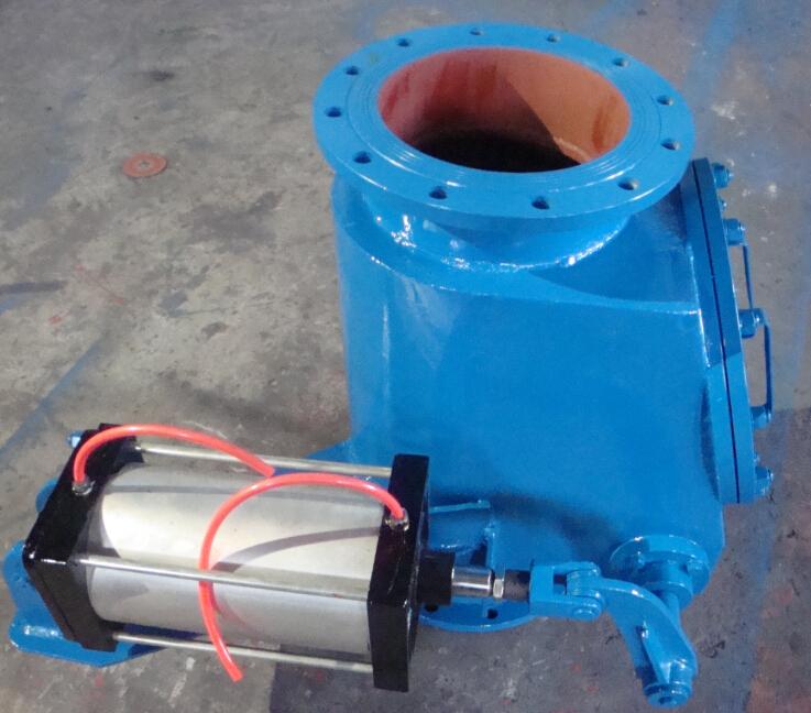 气动球面偏置钟阀