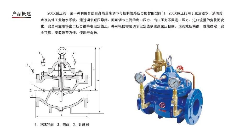 200X减压阀