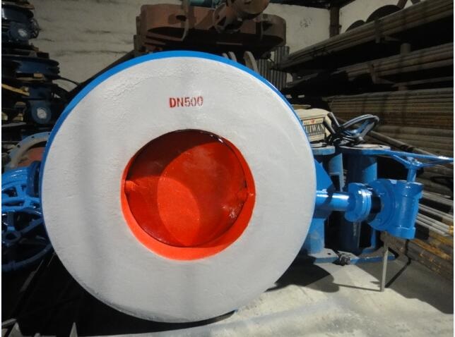 浇注料高温蝶阀