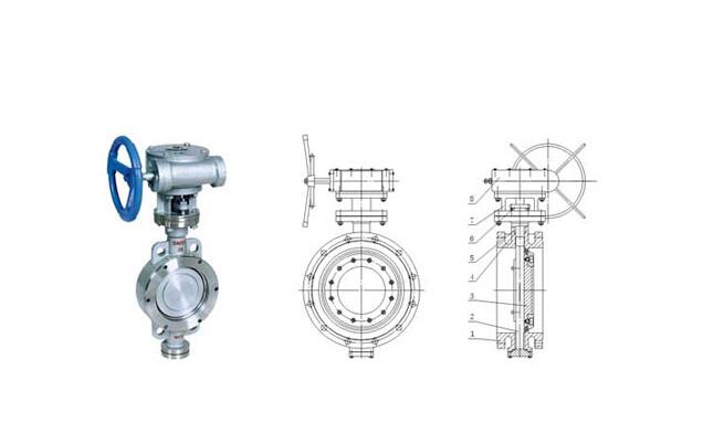 对夹金属硬密封蝶阀