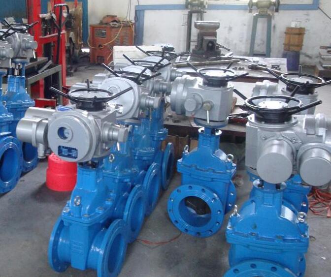 Z945X铸铁电动暗杆软密封闸阀