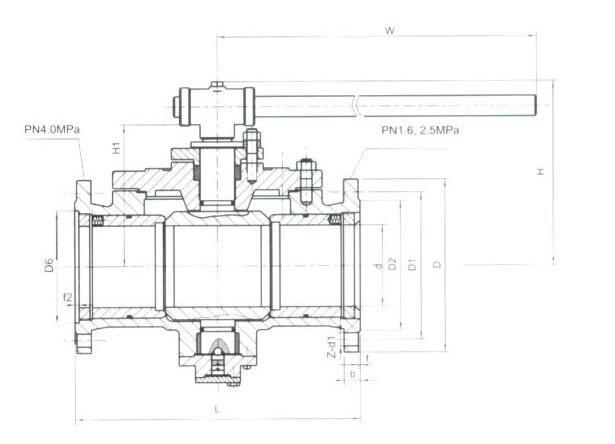 Q41H金属硬密封球阀