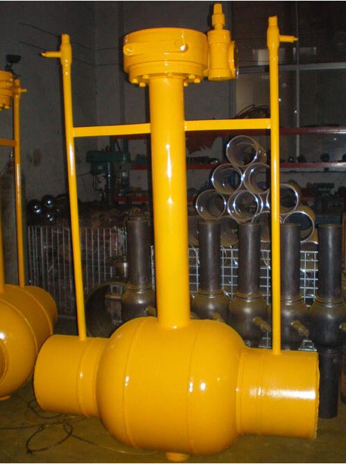 双放散加长杆焊接球阀