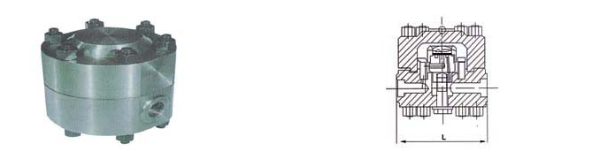 HRW150高温高压圆盘式疏水阀小样图