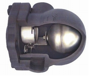 FT43H杠杆浮球式蒸汽疏水阀内部结构图