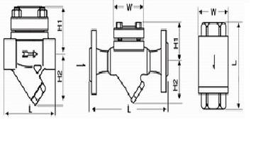 CS46H热静力膜盒式疏水阀