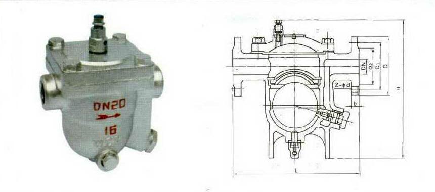 CS41H自由浮球式蒸汽疏水阀