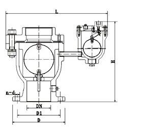 P4X复合排气阀尺寸