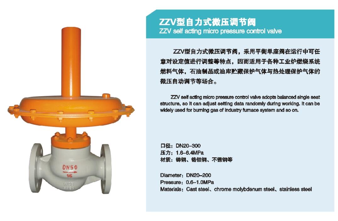自力式差(微)压调节阀门