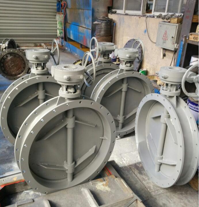 法兰金属硬密封蝶阀