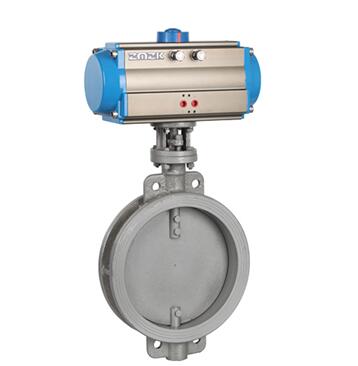 通风对夹气动蝶阀