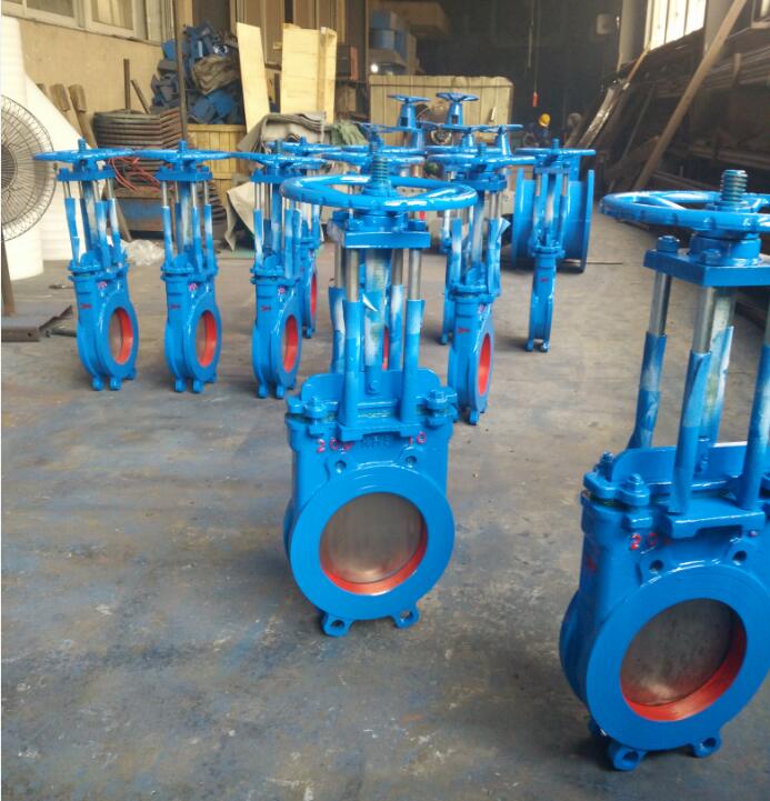 整体式铸铁刀闸阀