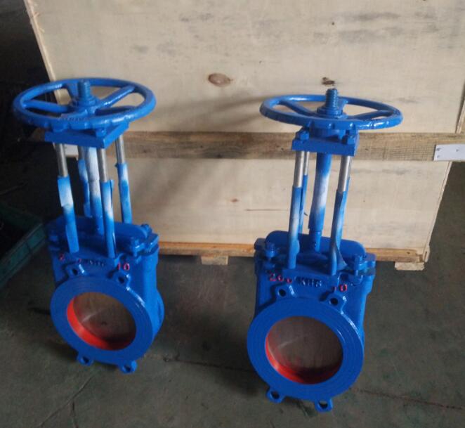 手动铸铁刀闸阀