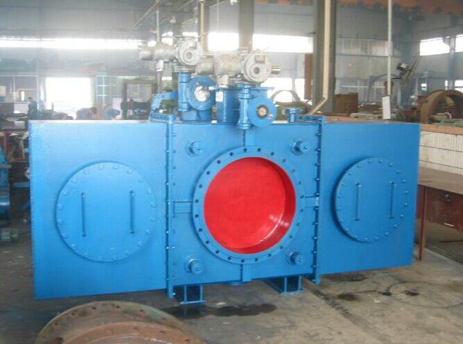 电动封闭式插板阀