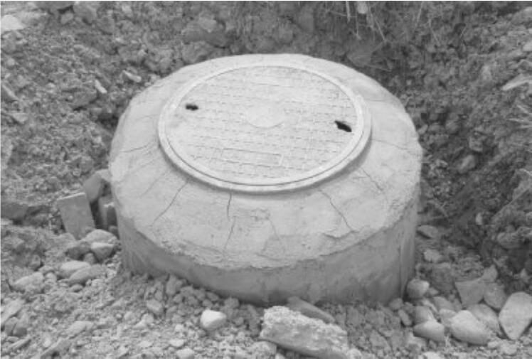 窨井盖铸铁镶铜圆闸门