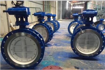 涡轮三偏心金属硬密封蝶阀