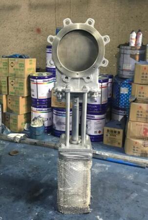 气动不锈钢梅花刀型闸阀